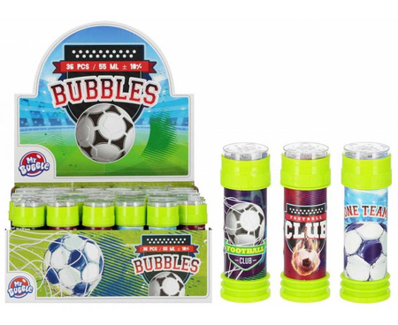 #PPI Bańki mydlane 55 ml Piłka Nożna MY BUBBLE