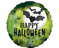 #BFK Balon foliowy 18"  Glow Batty Halloween