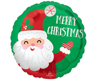 #BFK Balon foliowy 18" CIR - "Święty Mikołaj"