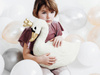 Balony Strong 27cm, Metallic Pure White (1 op. / 100 szt.)