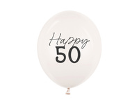 Balony 30 cm, 50, Pastel Off-white (1 op. / 50 szt.)