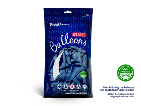 Balony Strong 23cm, Metallic Poppy Red (1 op. / 100 szt.)