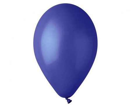 #BL Balony G90 pastel 10" - granatowe 46/ 100 szt.