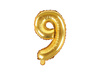 Balon foliowy Cyfra ''3'', 35cm, srebrny
