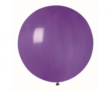 #BL Balon G220 pastel kula 0.75m - fioletowa 08