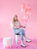 Balony Strong 27cm, Pastel Hot Pink (1 op. / 100 szt.)