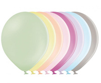 #BL Balony B85 Pastel Macaron Assorted 100 szt.