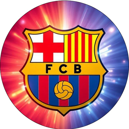 Opłatek na tort FC BARCELONA WZ.VI