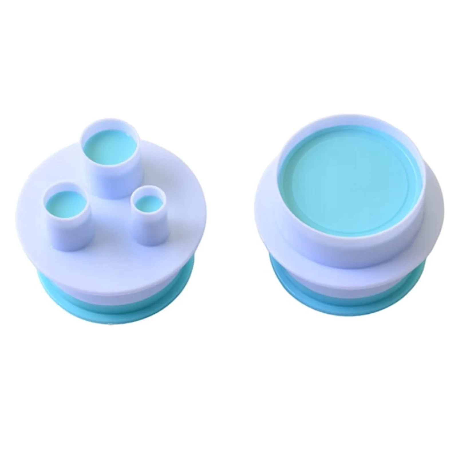 Foremki kółka z tłoczkiem – zbliżenie na mechanizm wypychania