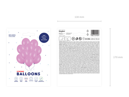 Balony Strong 30cm, Pastel Light Lilac (1 op. / 50 szt.)