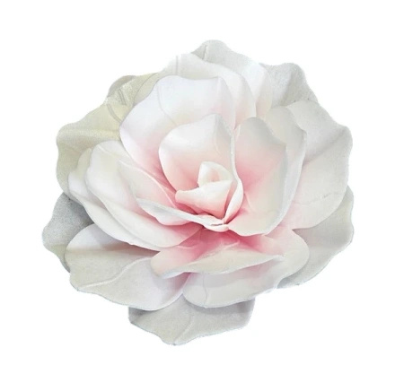 Dekoracja waflowa RÓŻA Pastella CIENIOWANA RÓŻOWA kwiaty na tort Rose Decor