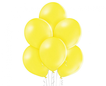 #BL Balony B105 Pastel Yellow 50 szt.