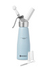 Syfon do bitej śmietany 0,5L, Błękitny, ?80x(H)260mm HENDI