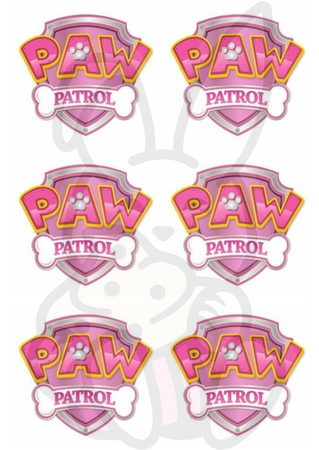 Wydruk jadalny opłatek na tort PSI PATROL WZ. I