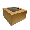 Pudełko na ciasto 13x13x7 cm KRAFT