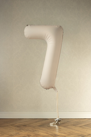 Balon foliowy Cyfra ''0'', 86cm, jasny różowy