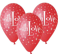#BL Balony Premium With Love, 12" / 5 szt.