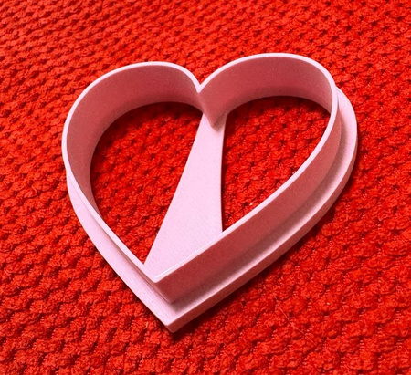 Foremka do tworzenia dekoracji SERCE WZ.I KicCake