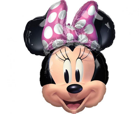 #BFK Balon foliowy SuperShape Myszka Minnie, 53x66 cm, zapakowany
