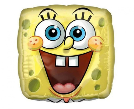 #BFK Balon foliowy 18" SQR - "Spongebob Square Face"