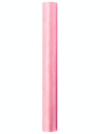Organza Gładka, błękit, 0,36 x 9m (1 szt. / 9 mb.)
