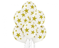 #BL Balony D11 Stars 1C5S, 6 szt.