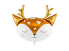 Balon foliowy Cyfra ''3'', 86cm, czerwony
