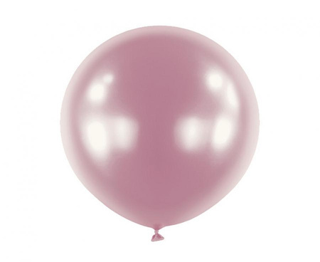 #BL Balon 24" RND Satin Luxe Pastel Pink, 4 szt.