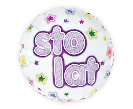 #BFC Balon foliowy B&C Sto Lat, 18 cali (do cyfr GS120) KK