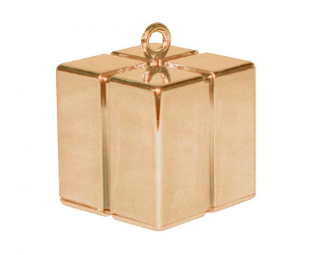 #BAC Ciężarek do balonów Prezent różowo-złoty, 120 g