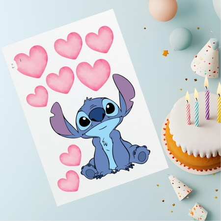 Opłatek na tort LILO I STICH WZ.IX