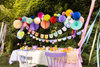 Balony 30cm, Kropki, Pastel Baby Pink (1 op. / 50 szt.)