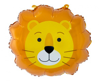 #BFK Balon foliowy Lew, 43x38 cm (głowa) AA