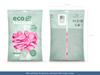 Balony Eco 30cm metalizowane, jasny żółty (1 op. / 100 szt.)