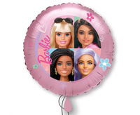 #BFK Balon Foliowy Barbie sweet life S60,43 cm zapakowany