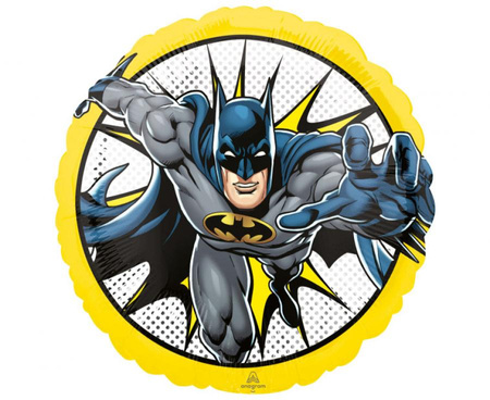 #BFK Balon foliowy 18" CIR - Batman, zapakowany