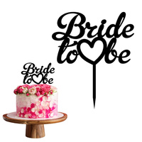 Topper na tort wieczór panieński BRIDE TO BE wz.V