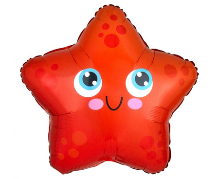 #BFK Balon foliowy JuniorShape Rozgwiazda, zapakowany