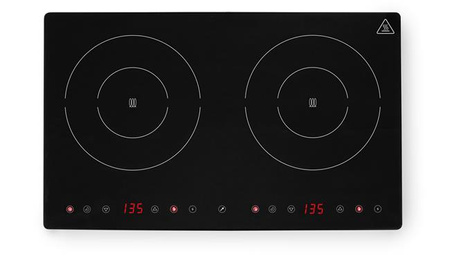 Podwójna kuchenka indukcyjna 2000W + 1500W Black Line Wariant podstawowy