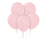 #BL Balony Beauty&Charm, makaronowe, bladoróżowe 18" / 5 szt.