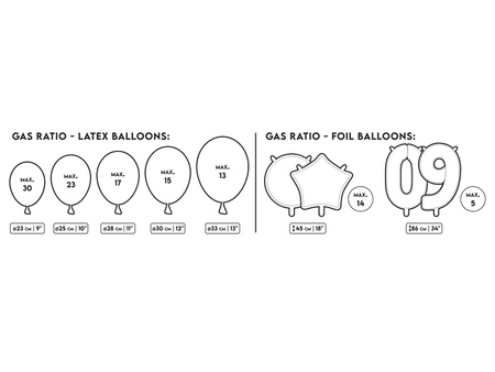 Balony Rainbow 23cm pastelowe, pomarańczowy (1 op. / 10 szt.)