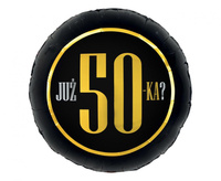 #BFK Balon foliowy Już 50-ka?, 18 cali KK