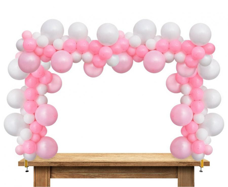 #BAS Stelaż poziomy, złoty, przykręcany do stołu, 260x100cm