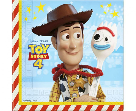 #ZSE Serwetki papierowe Toy Story 4, 33x33 cm, 20 szt. KK