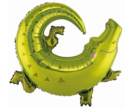 #BFK Balon foliowy Krokodyl, 80x71 cm AA