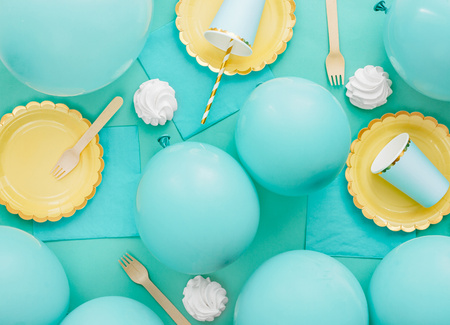 Balony Eco 30cm pastelowe, biały (1 op. / 10 szt.)