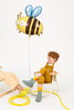 Balon foliowy Pudel, 119x108 cm, mix