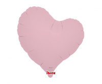 #BFK Balon Ibrex Hel, serce Sweet 14", Pastel Pink, 5 szt.