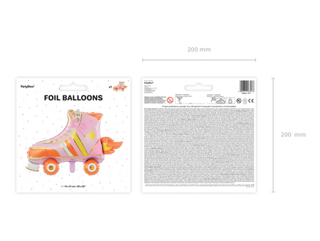 Balony Eco 33 cm, Cyfra '' 2 '', jasny złoty (1 op. / 6 szt.)
