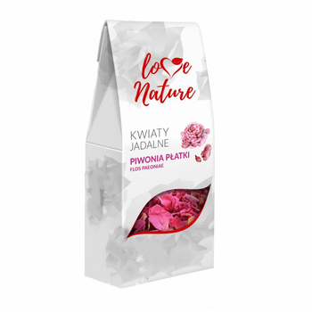 Kwiaty jadalne płatki PIWONIA 10g Love NATURE